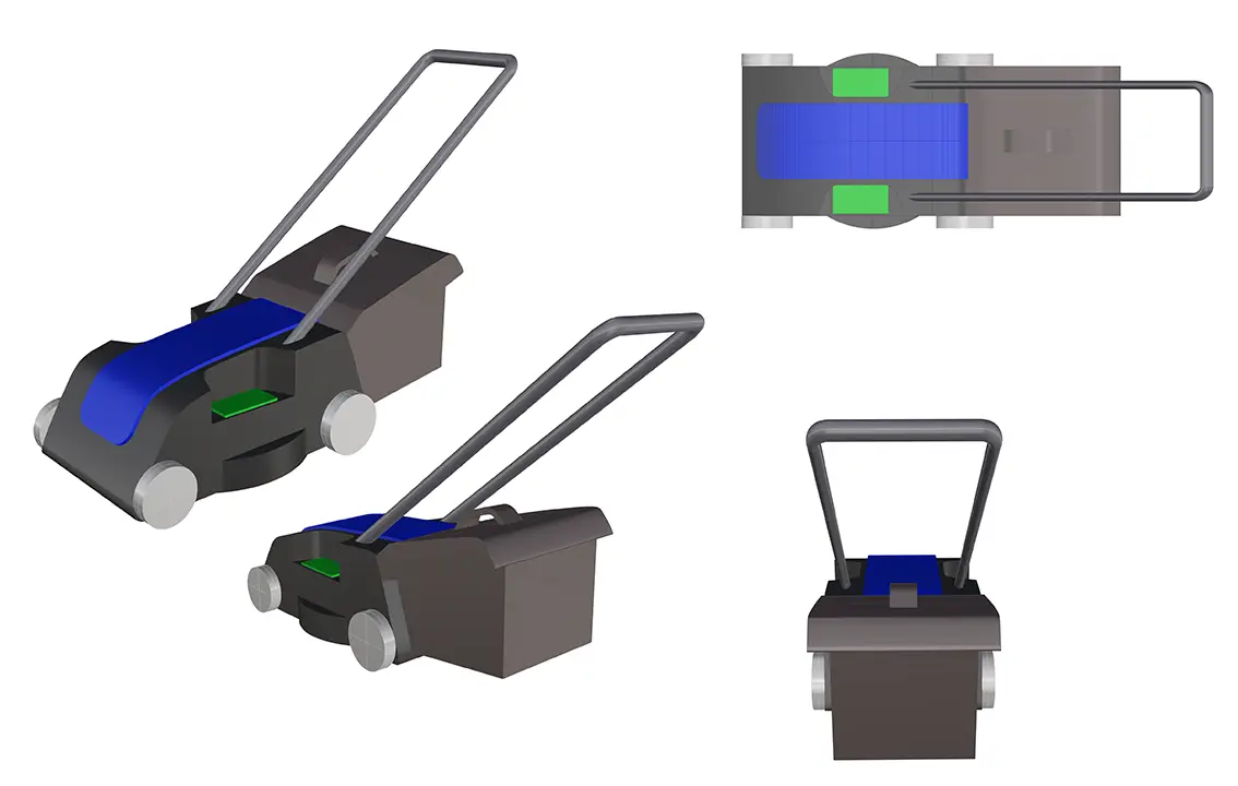 SolarSmart Mower - Solar & Smart Features